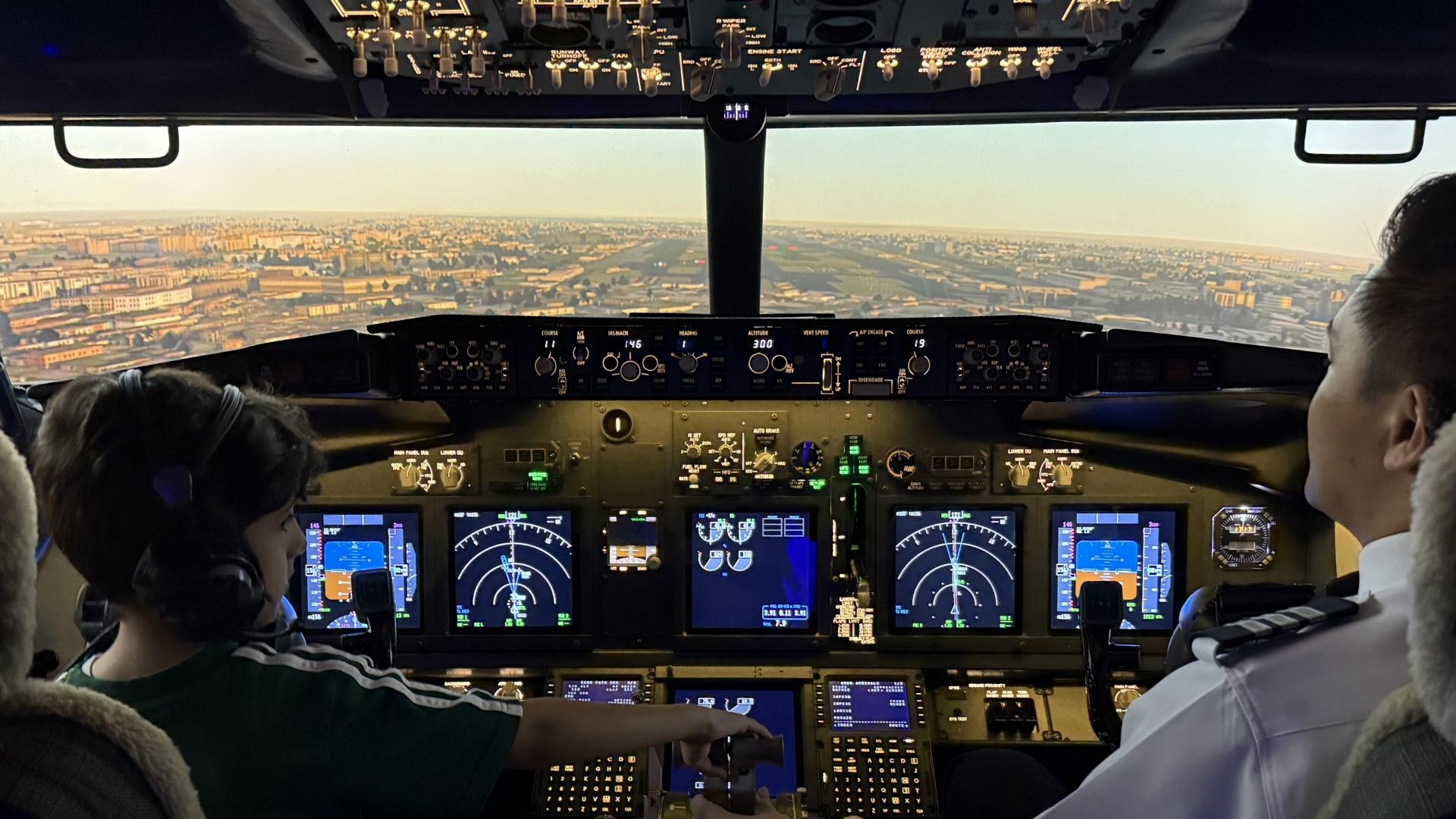 Into the Cockpit: An Elite Flight Simulation Experience
